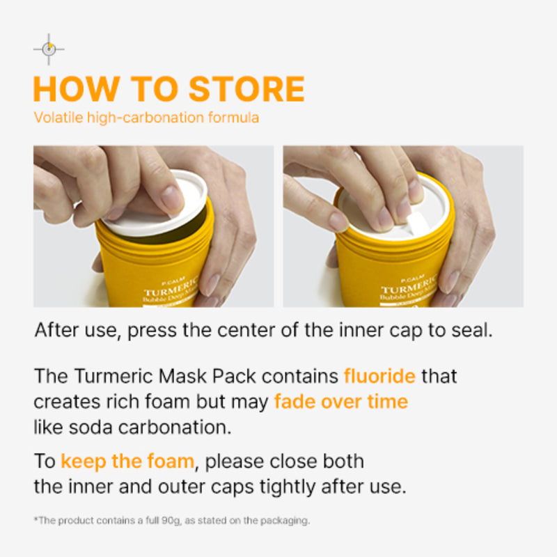 Turmeric Bubble Deep Mask