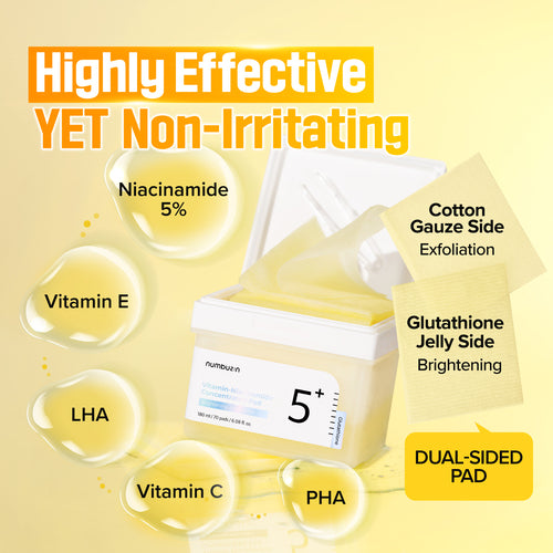 No.5+ Vitamin-Niacinamide Concentrated Pad (70pcs)