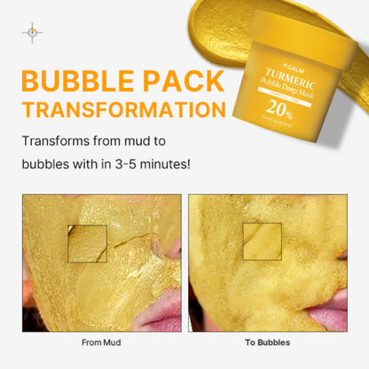 Turmeric Bubble Deep Mask
