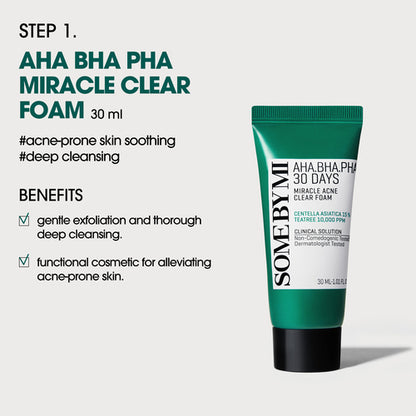 AHA.BHA.PHA 30 Days Miracle AC SOS Kit