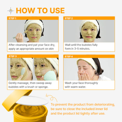 Turmeric Bubble Deep Mask