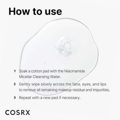 Low pH Niacinamide Micellar Cleansing Water - 400 ml