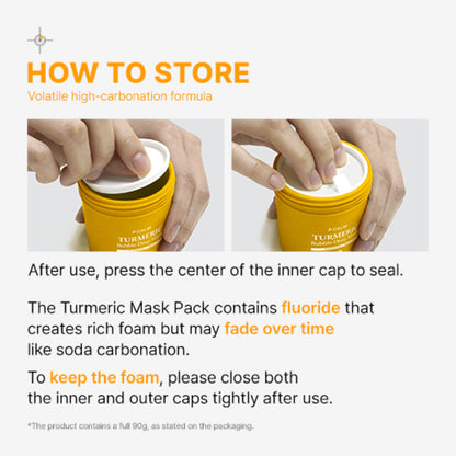 Turmeric Bubble Deep Mask