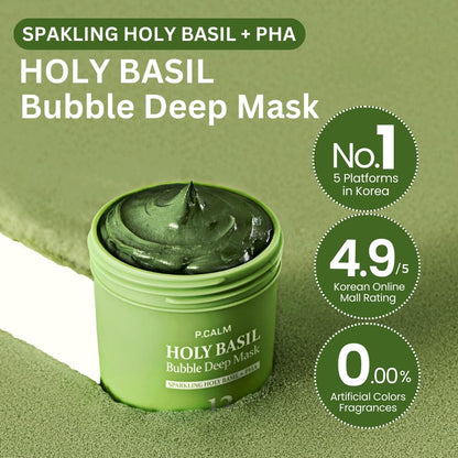 Hoy Basil Bubble Deep Mask