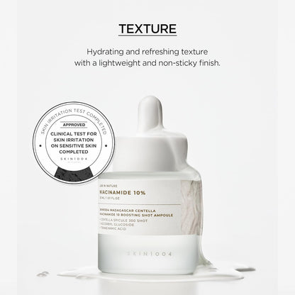 Madagascar Centella Niacinamide 10 Boosting Shot Ampoule