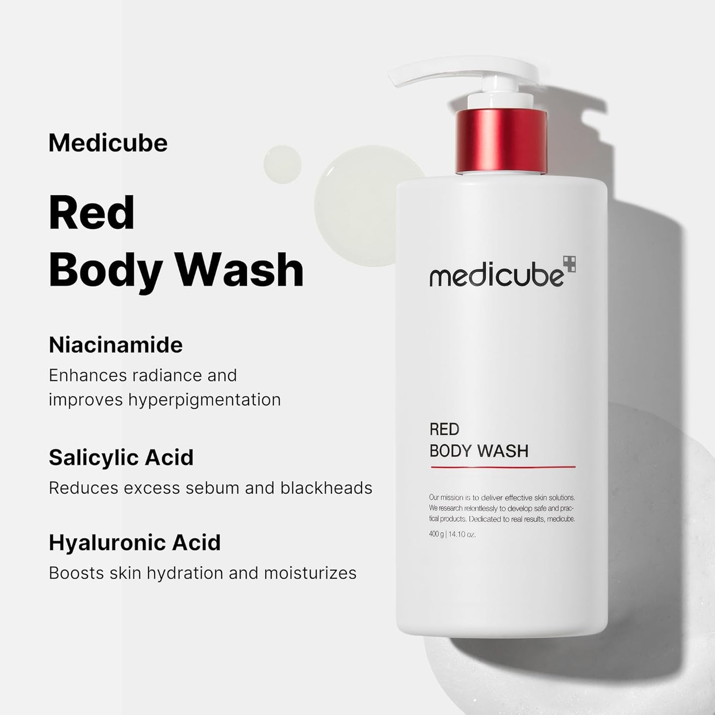 RED ACNE BODY WASH 2.0