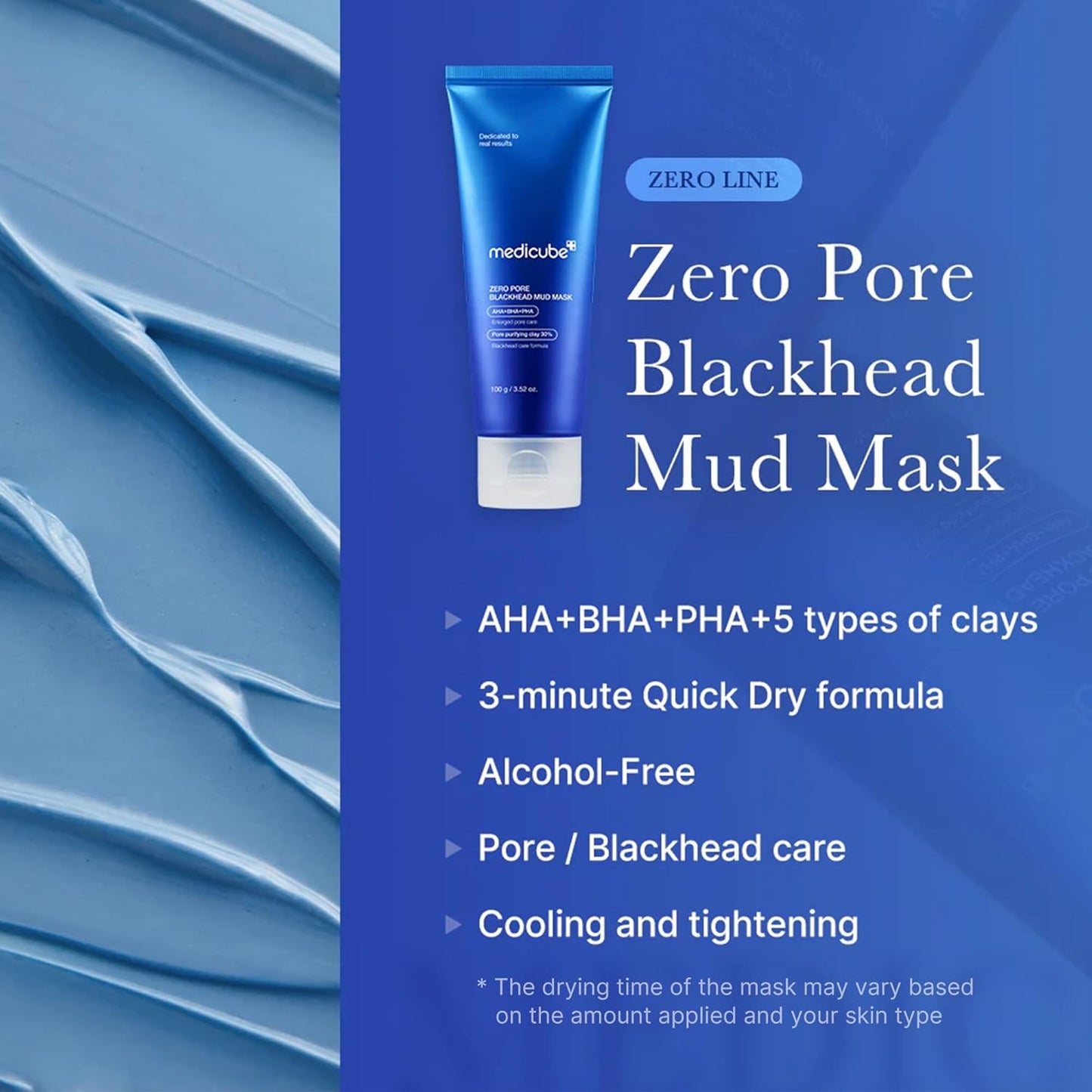 ZERO PORE BLACKHEAD MUD MASK