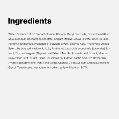 RED ACNE BODY WASH 2.0