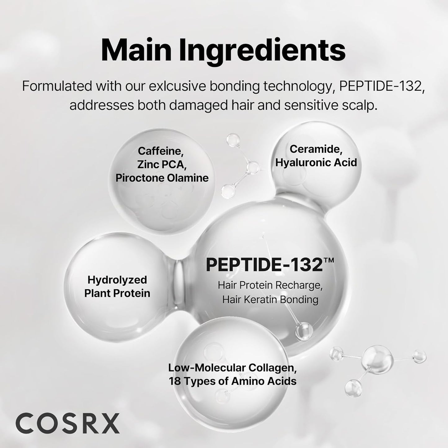 PEPTIDE-132 Ultra Perfect Hair Bonding Shampoo