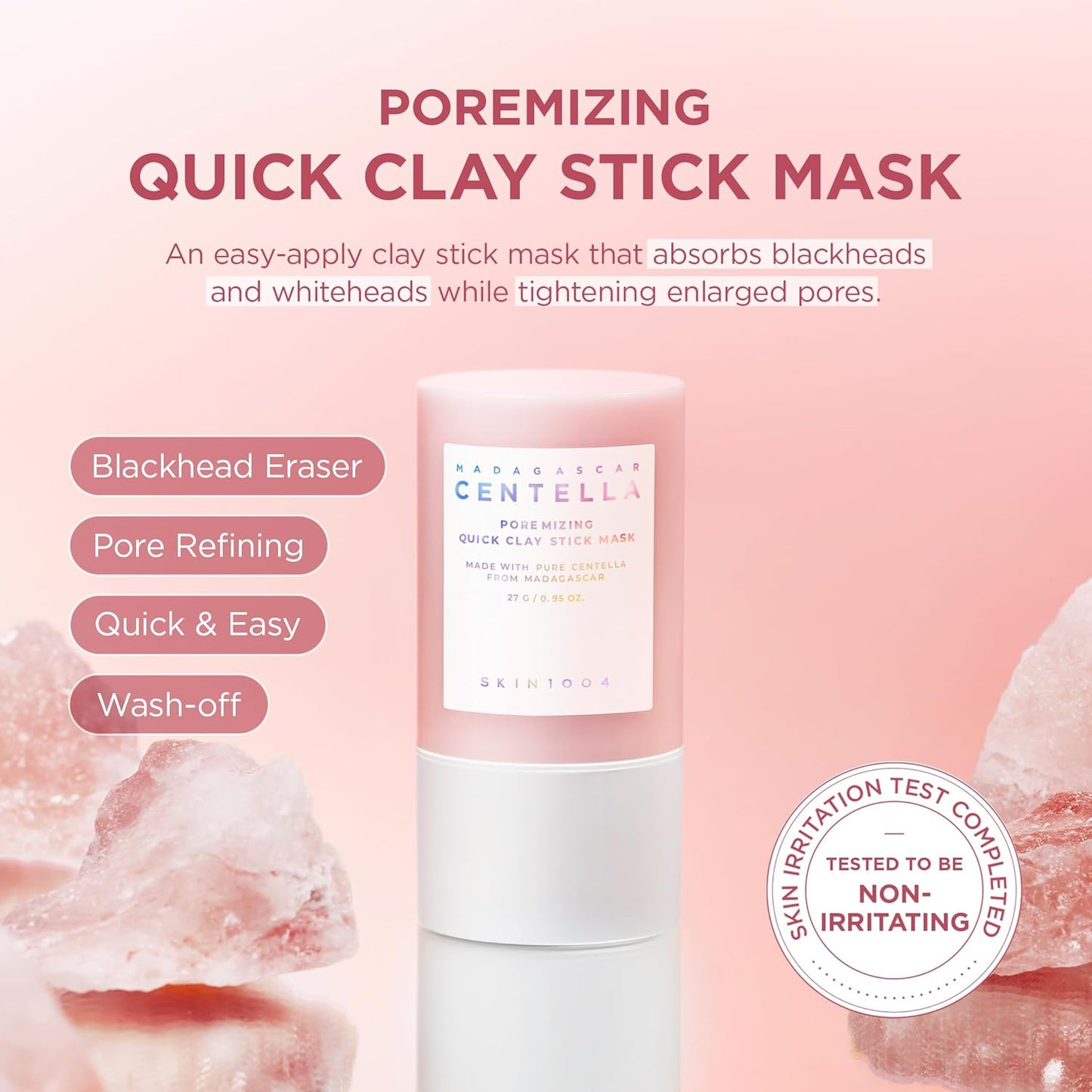 Madagascar Centella Poremizing Quick Clay Stick Mask