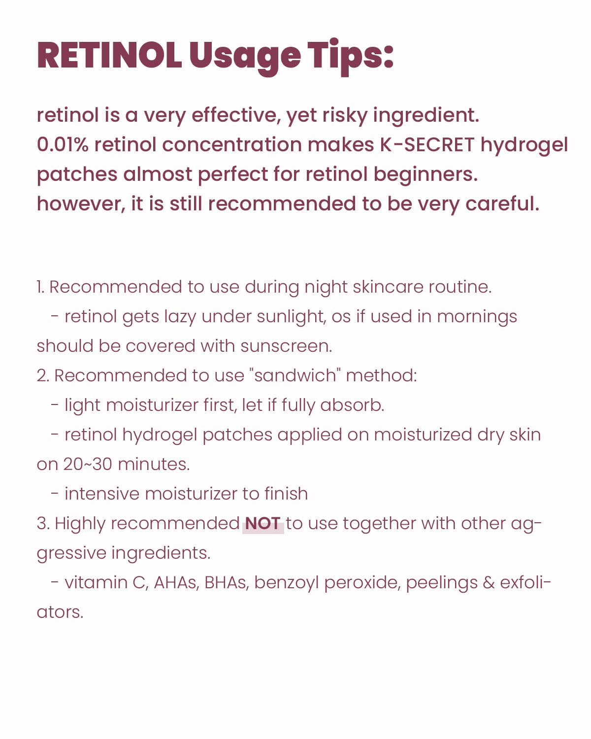 Retinol Advanced Regenerating Eye Gel Patches