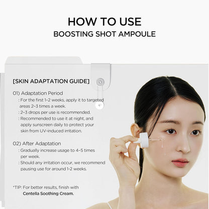 Madagascar Centella Niacinamide 10 Boosting Shot Ampoule