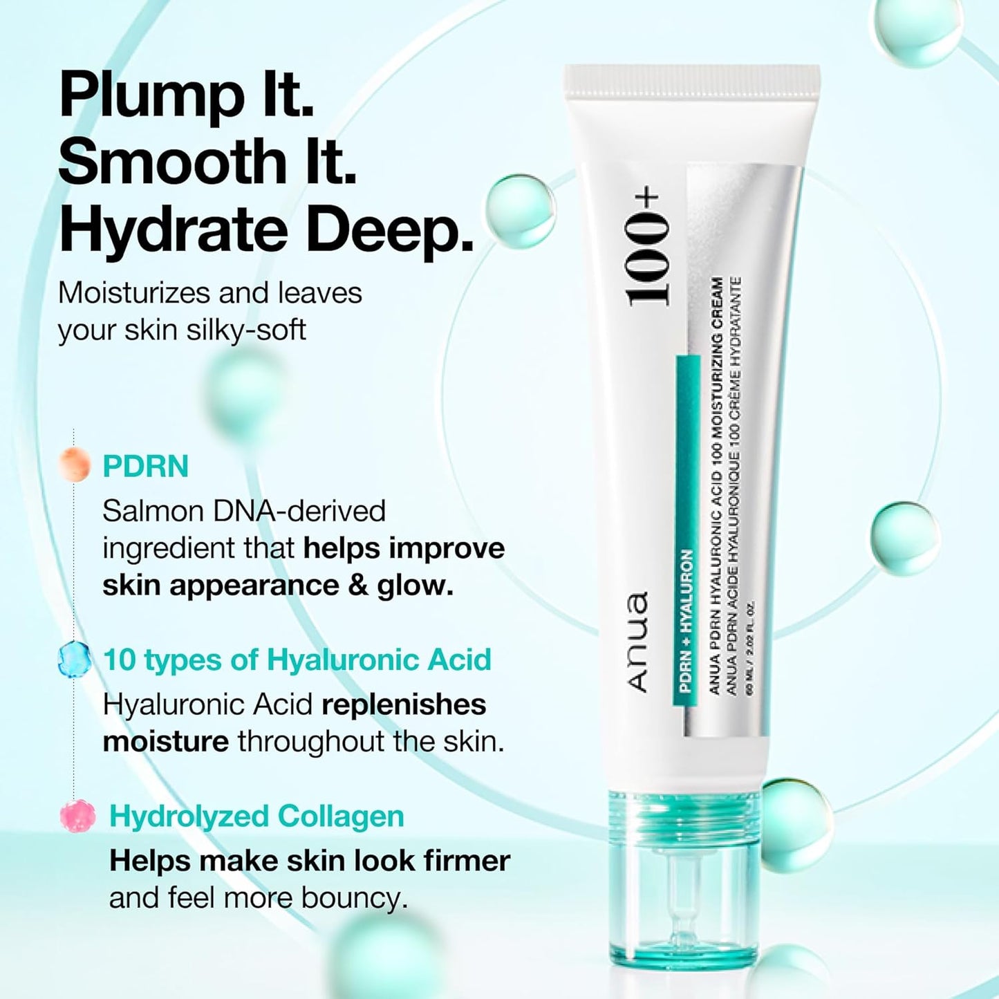 PDRN Hyaluronic Acid 100 Moisture Cream