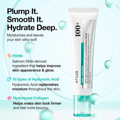 PDRN Hyaluronic Acid 100 Moisture Cream