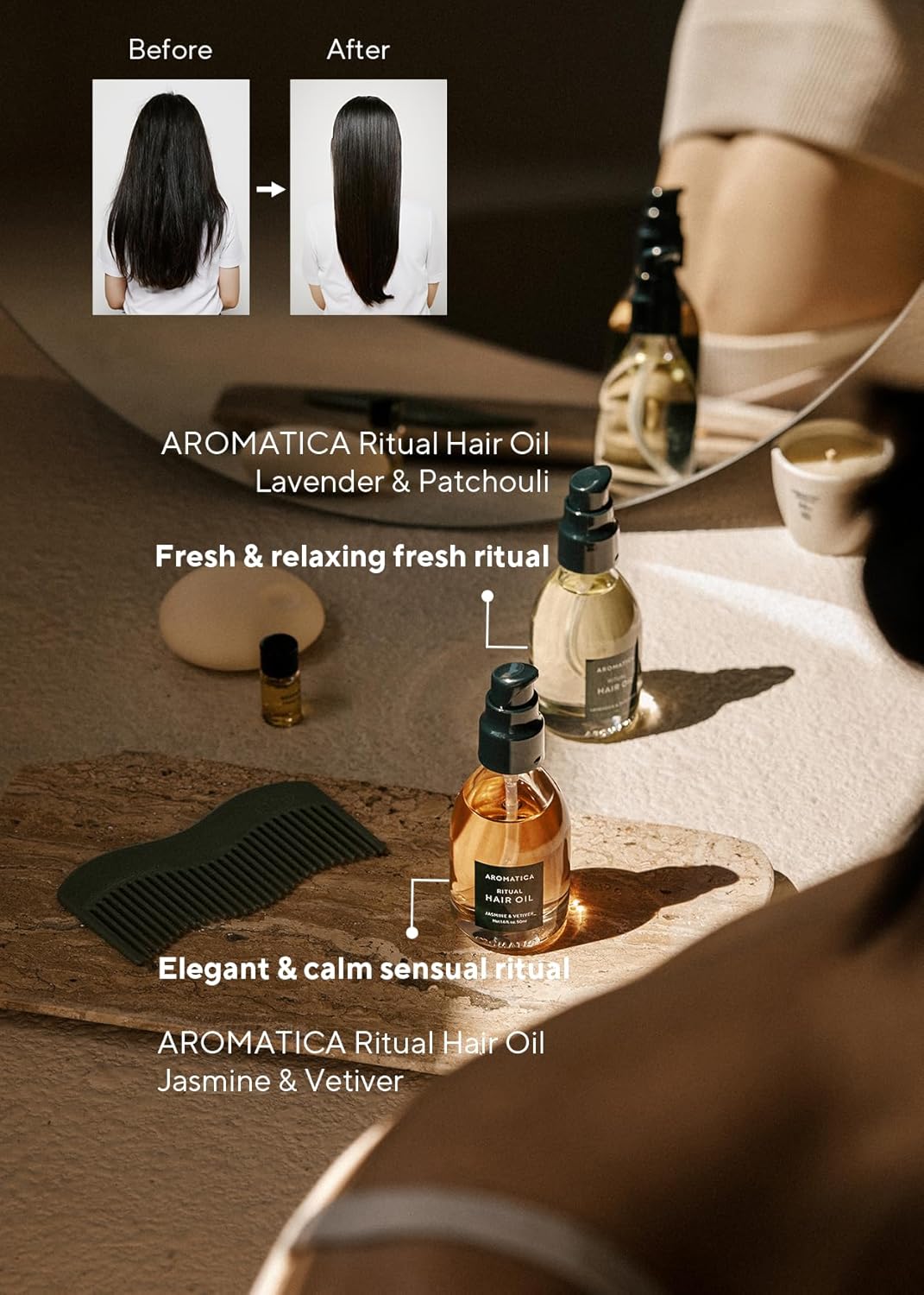 Ritual Hair Oil Jasmine & Vetiver