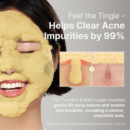 Turmeric Bubble Deep Mask
