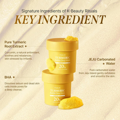 Turmeric Bubble Deep Mask
