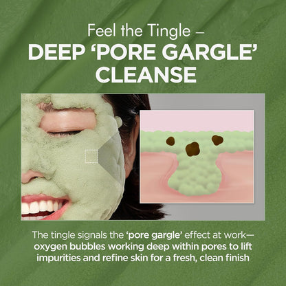 Hoy Basil Bubble Deep Mask