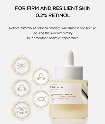 Madagascar Centella Retinol 0.2 Boosting Shot Ampoule
