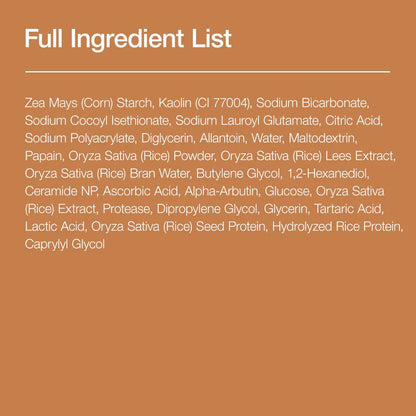 Rice Enzyme Brightening Cleansing Powder