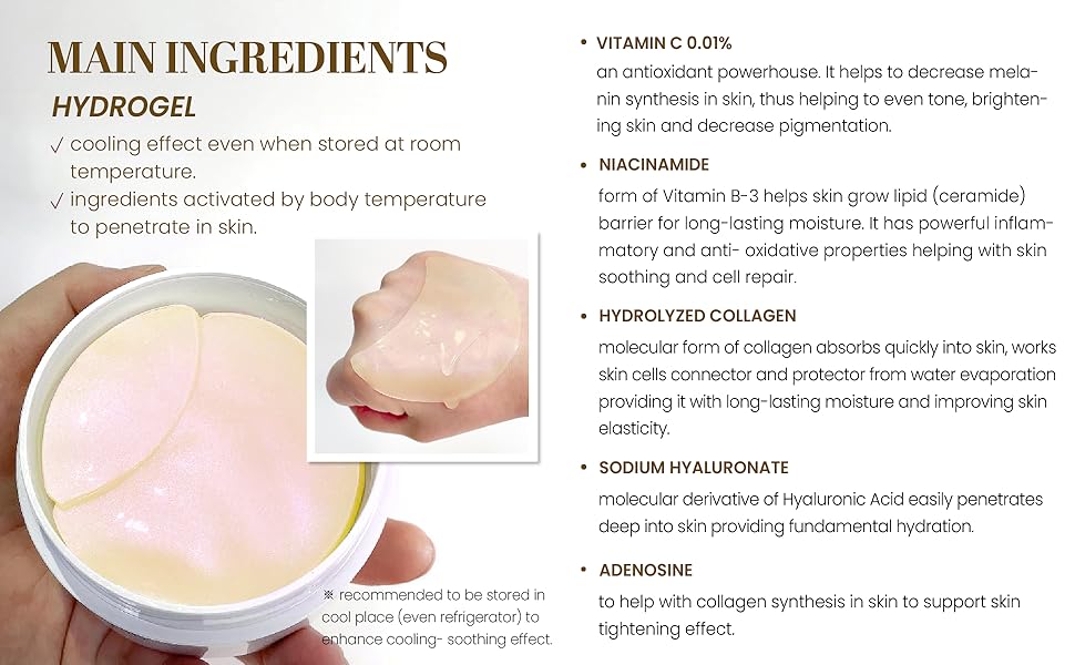 VITAMIN C Extra Illuminating Eye Gel Patches