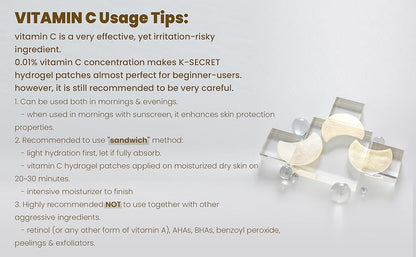 VITAMIN C Extra Illuminating Eye Gel Patches