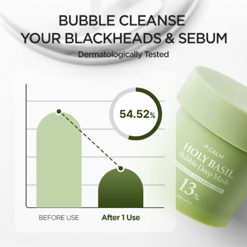 Hoy Basil Bubble Deep Mask