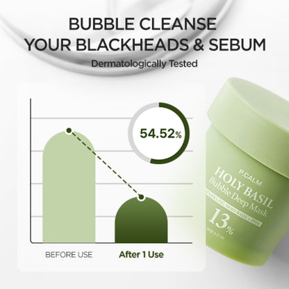 Hoy Basil Bubble Deep Mask