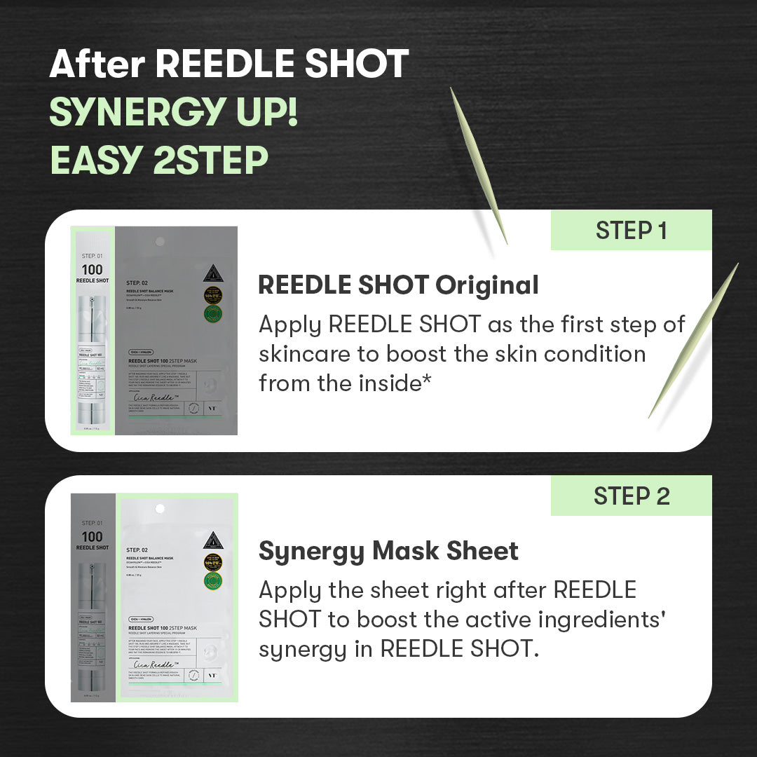Reedle Shot 100 2-Step Mask