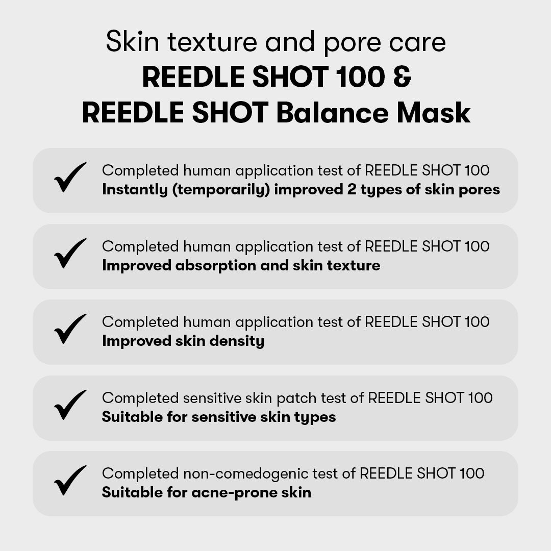 Reedle Shot 100 2-Step Mask