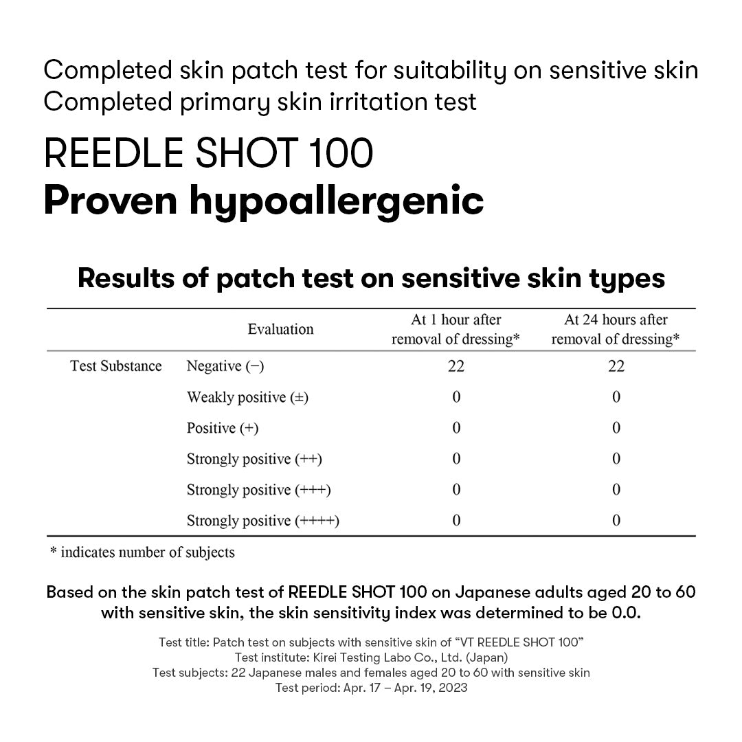 Reedle Shot 100 2-Step Mask
